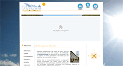 Desktop Screenshot of ferienwohnanlage-partnach.de